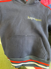 Load image into Gallery viewer, IAPS Sport  Navy/Red Stripe Hoodier
