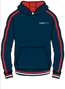 IAPS Sport Branded Logo College Navy Hoodie