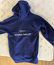 Load image into Gallery viewer, IAPS Sport Branded National Finals Logo College Navy Hoodie
