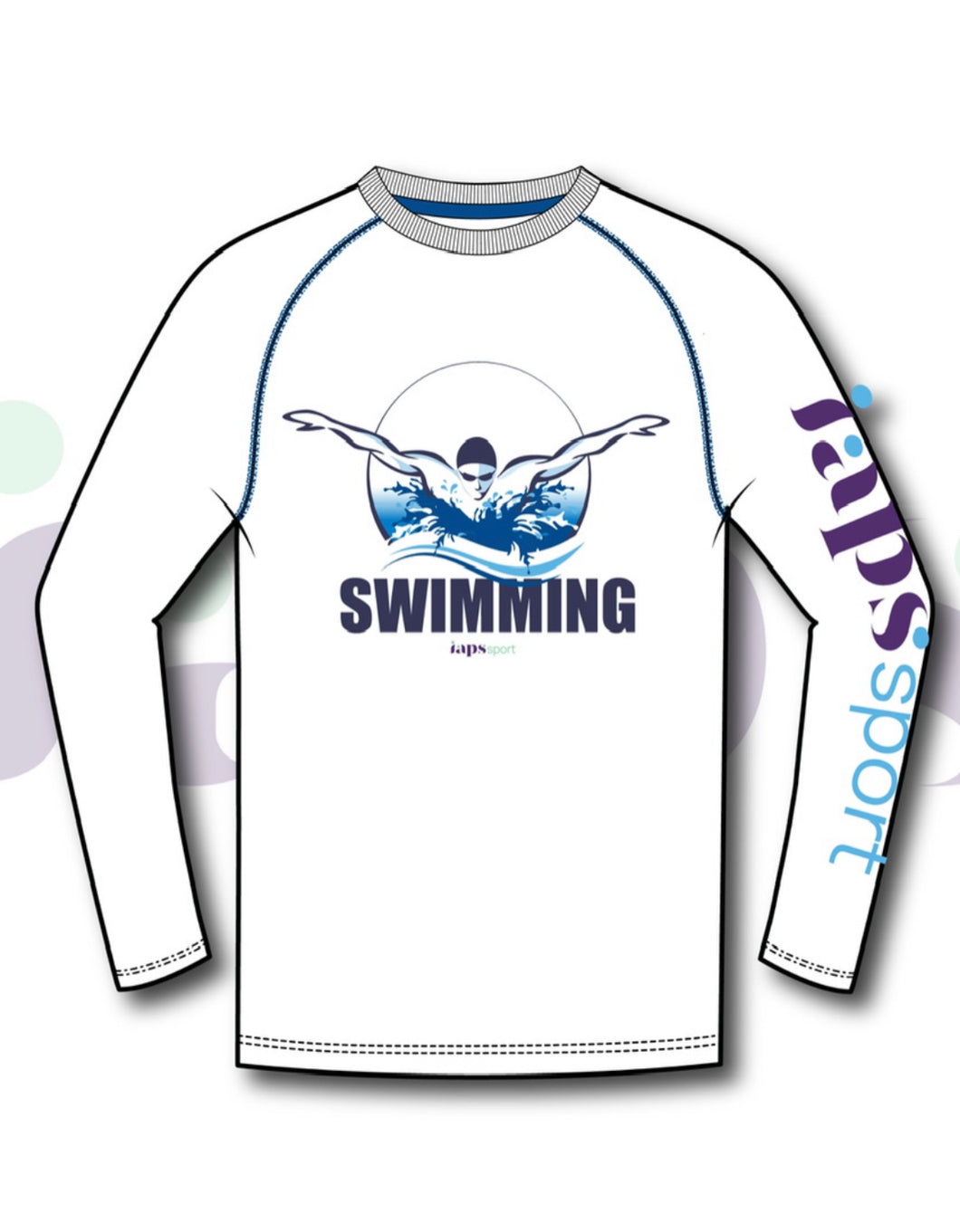 2024 IAPS Swimming Long Sleeve EVENT T-Shirt