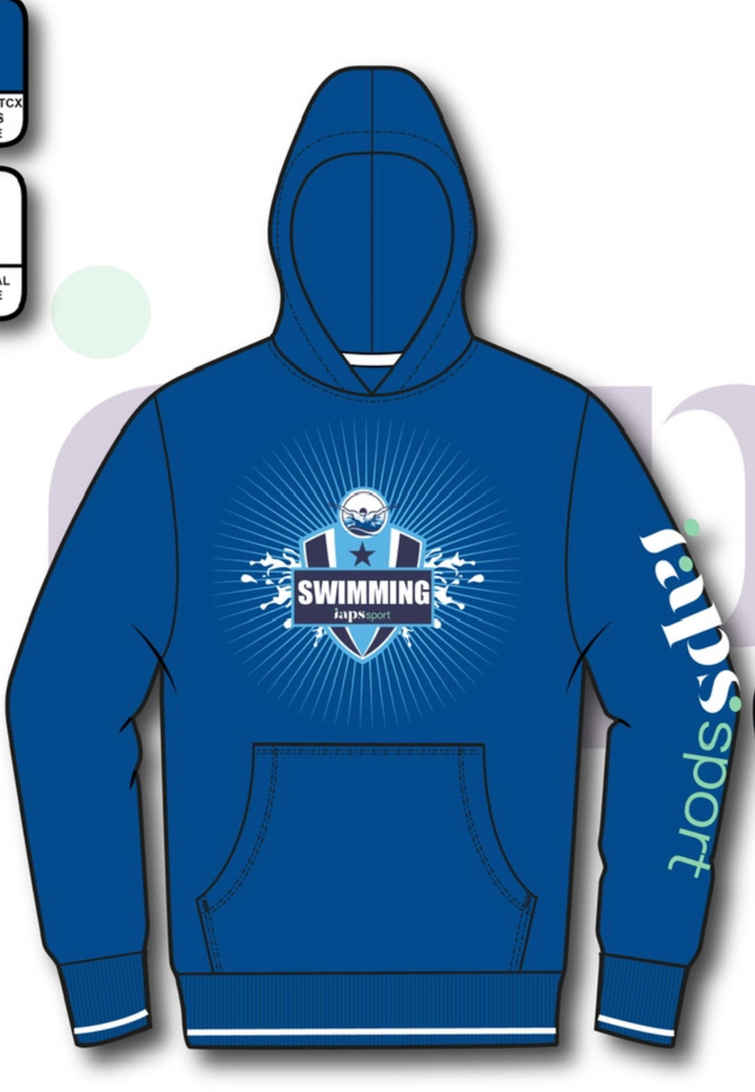 2023 IAPS Sport Event  Logo College Blue Hoodie