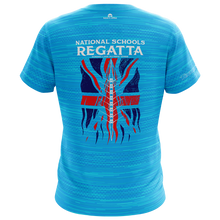 Load image into Gallery viewer, National Schools Regatta (NSR) - Aqua TeamTech Performance T-Shirt
