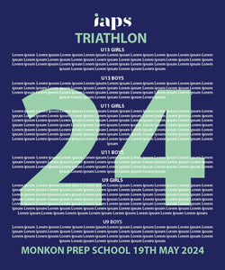 Names Hoodie IAPS 2024 Triathlon Finals Competitor Names