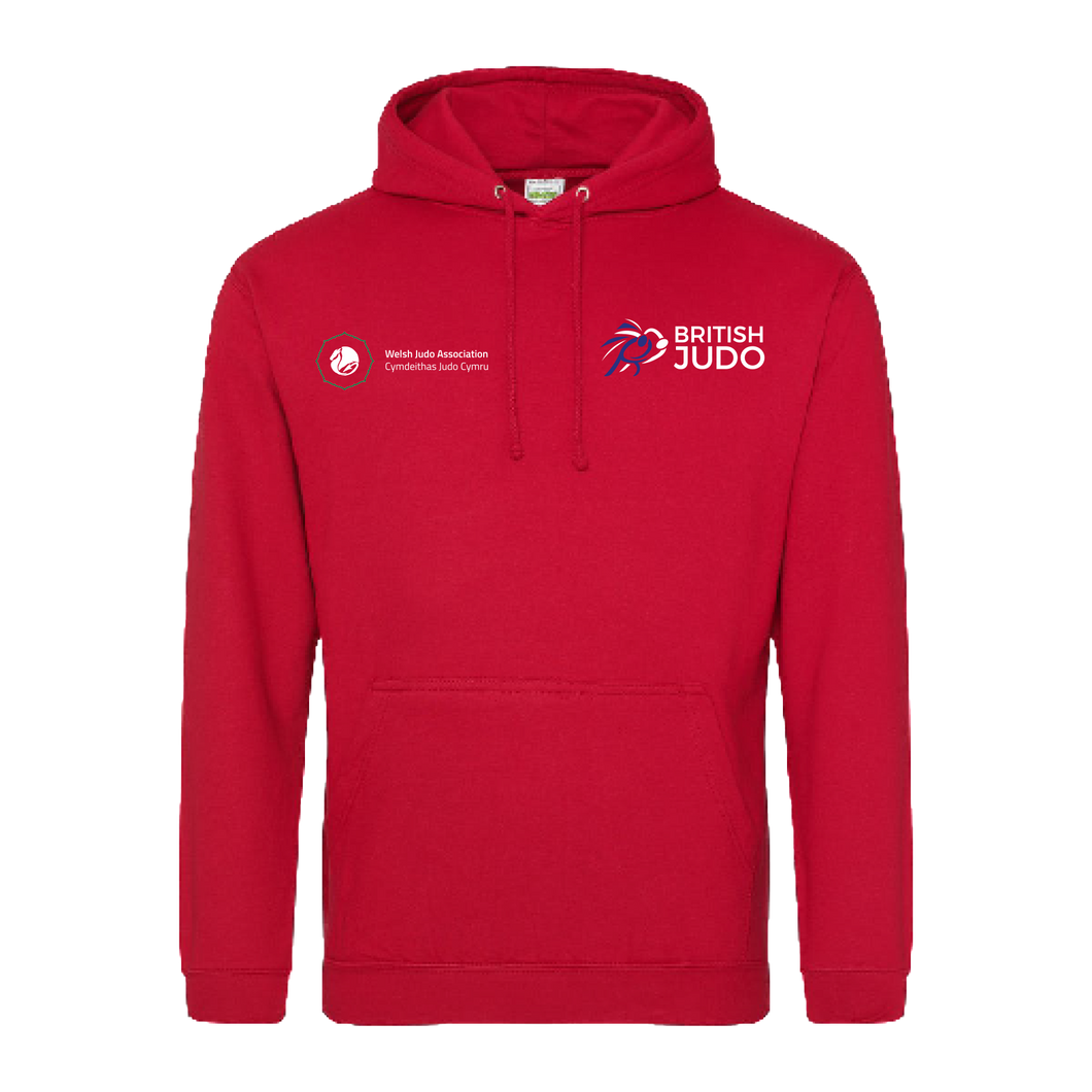 2023 British Open Adaptive and VI Judo Championships Event Names Hoodie Choice of Navy, White and Red
