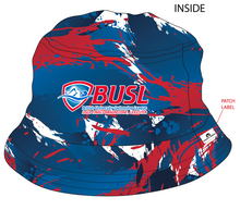 Load image into Gallery viewer, British University Swimming League Reversible Bucket Hat Finals
