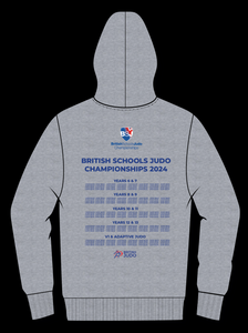 2024 Names British Schools Championships  Event Hoodie Competitor Names