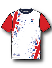 Load image into Gallery viewer, 2024 Names British Schools Championships Event Multi Colour T-shirt Competitor Names
