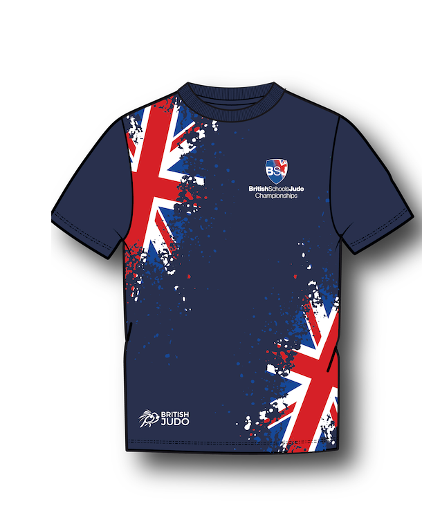 2024 Names British Schools Championships  Event T-shirt Competitor Names