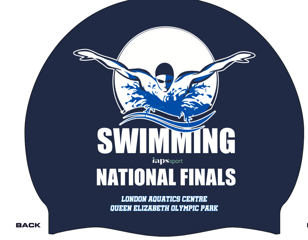 IAPS Swimming 2024 Reversible Swim Cap