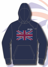 Load image into Gallery viewer, 2024 British Judo Championships NAVY Event Names Hoodie Choice of Navy, White and Red
