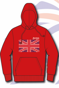 2024 British Judo Championships RED Event Names Hoodie Choice of Navy, White and Red