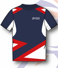 Load image into Gallery viewer, 2024 British Championships NAVY  Event T-shirt Competitor Names
