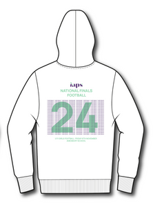 2024 U11 Girls Football  National Finals Names IAPS Sports Football Hoodie Competitor Names