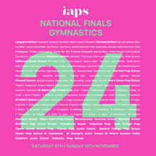 Load image into Gallery viewer, 2024 IAPS Gymnastic Finals Hoodies Competitor Names
