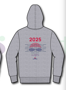 Names Hoodie  IAPS 2025  Swimming Sport Event With (Competitors Name)