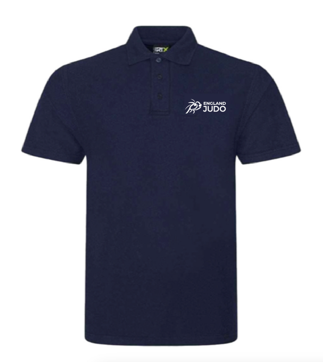 England Judo Cotton/Poly Polo Navy White Red Options