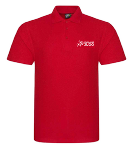 England Judo Cotton/Poly Polo Navy White Red Options