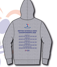 Load image into Gallery viewer, 2025 Names British Schools Championships  Event Hoodie Competitor Names
