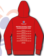 Load image into Gallery viewer, 2025 Names British Schools Championships  Event Hoodie Competitor Names
