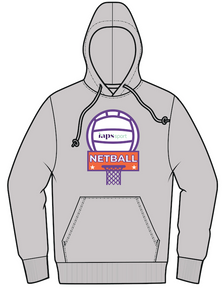 2025 IAPS National Finalist Netball Hoodie National Finalist on Back