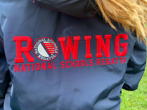 National Schools Regatta (NSR) Navy Sports Parka/Robe