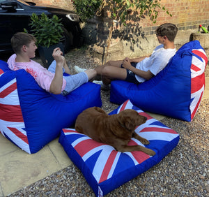 Union Jack Bean bag Chair & Dog Bed