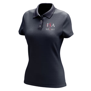 Independent Schools Association Sports Navy Ladies Polo
