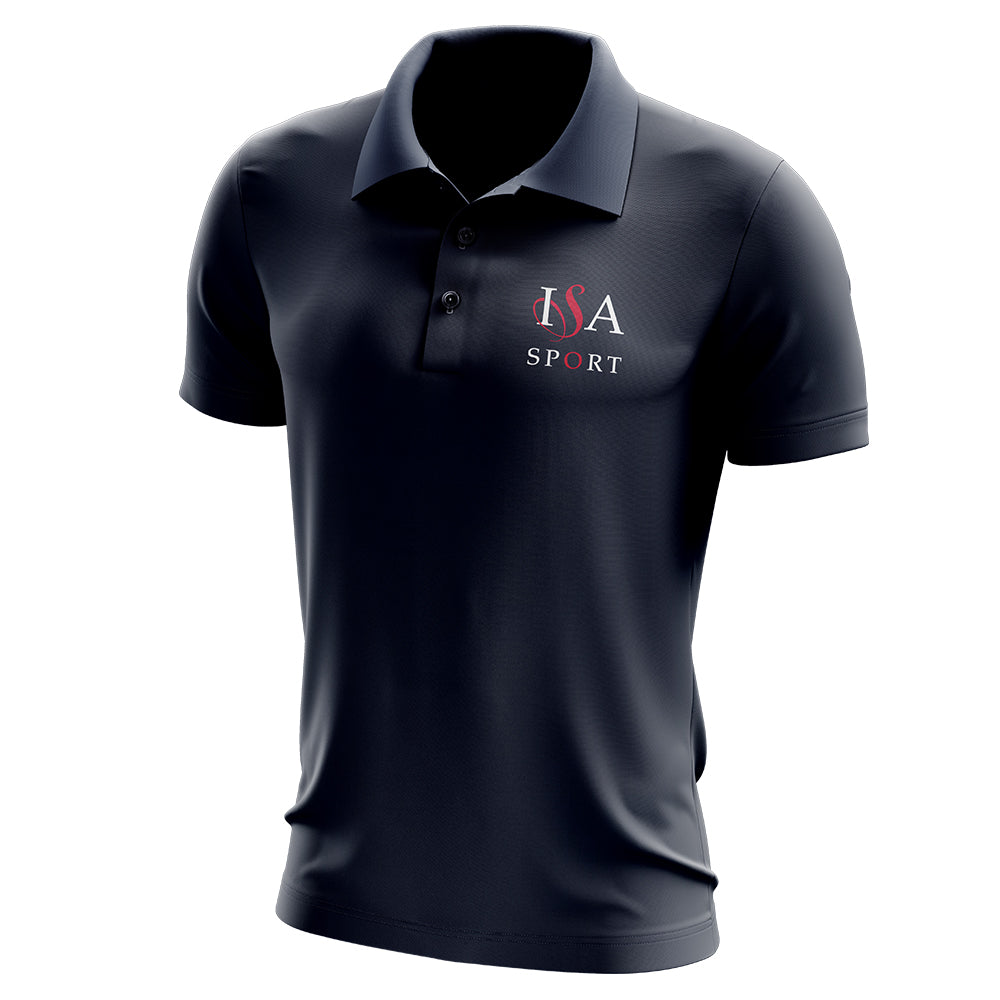 Independent Schools Association Navy Sport Polo