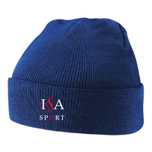 Load image into Gallery viewer, Independent School Sport Dual Branded School Logo Beanie
