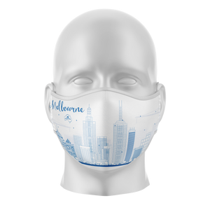 Melbourne Reusable Face Mask - Kids/Adults
