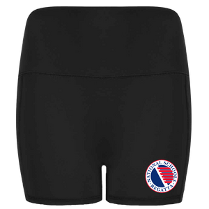 National Schools Regatta (NSR) Black Ladies Pocket Shorts
