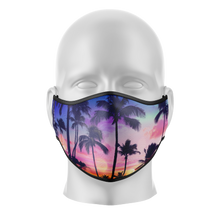 Load image into Gallery viewer, Tropical Nights Reusable Face Mask - Kids/Adults
