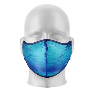 Underwater Image Reusable Face Mask - Adults