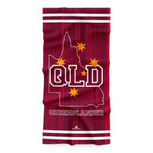 Load image into Gallery viewer, QLD Gym Towel - Maroon
