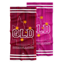 Load image into Gallery viewer, QLD Gym Towel - Maroon
