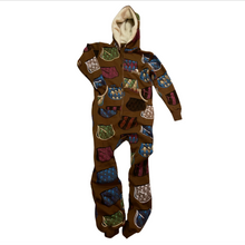 Load image into Gallery viewer, Equestrian Leisure Lounge Wear- Horse Blankets Onesie
