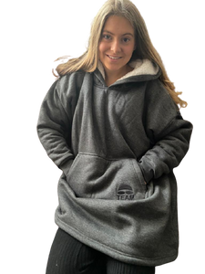 Blanket Hoodie Grey - Oversized Hoodie