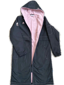 Black/Baby Pink Sport Robe