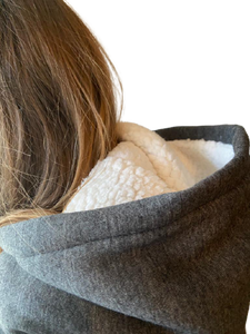 Blanket Hoodie Grey - Oversized Hoodie