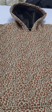 Load image into Gallery viewer, Equestrian Leisure Lounge Wear- Oversized Blanket Hoodie- Leopard
